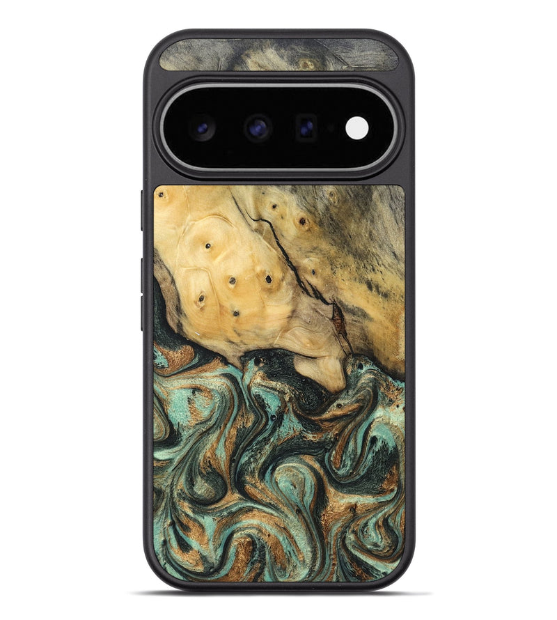 Pixel 11 Pro XL Wood Phone Case - Polly (Green, 830544)
