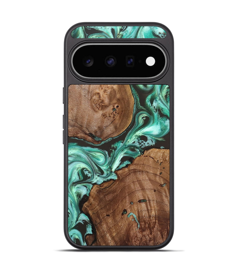 Pixel 11 Wood Phone Case - Maxie (Green, 830545)
