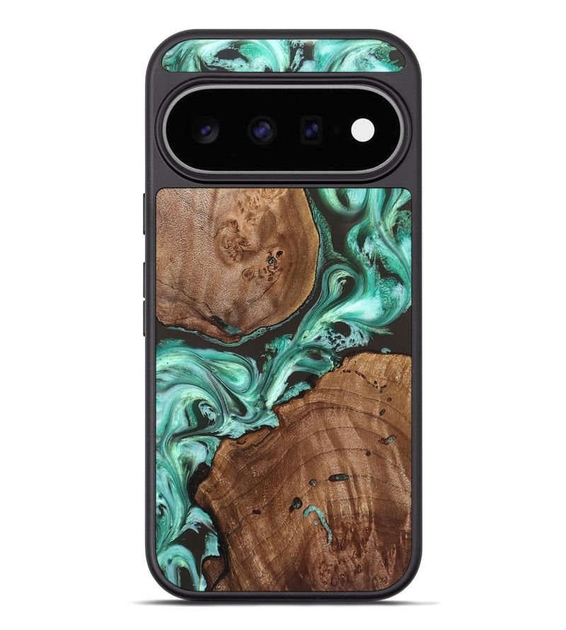 Pixel 11 Pro XL Wood Phone Case - Maxie (Green, 830545)