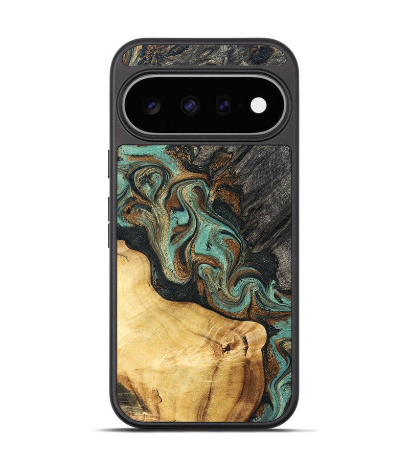 Pixel 11 Wood Phone Case - Randall (Green, 830548)