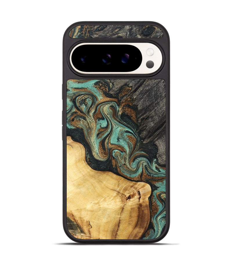 Pixel 9 Pro Wood Phone Case - Randall (Green, 830548)