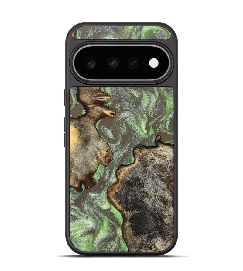 Pixel 11 Pro Wood Phone Case - Addison (Green, 830550)