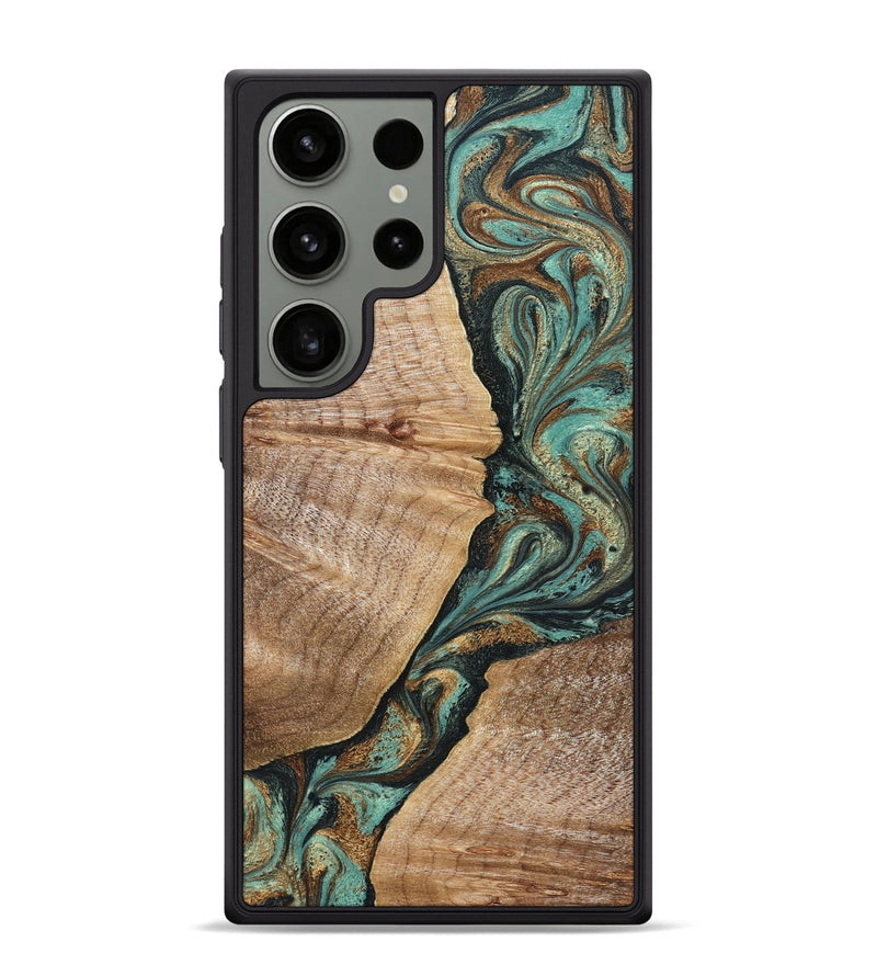 Galaxy S24 Ultra Wood Phone Case - Emmalee (Green, 830552)