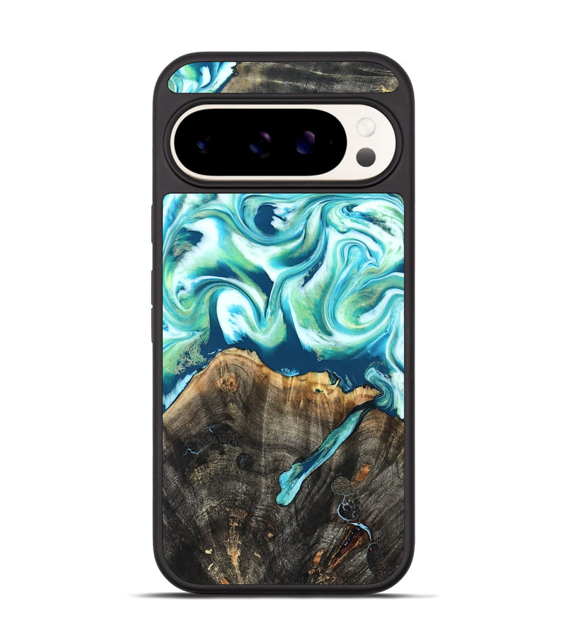 Pixel 9 Pro Wood Phone Case - Mittie (Neon, 830553)