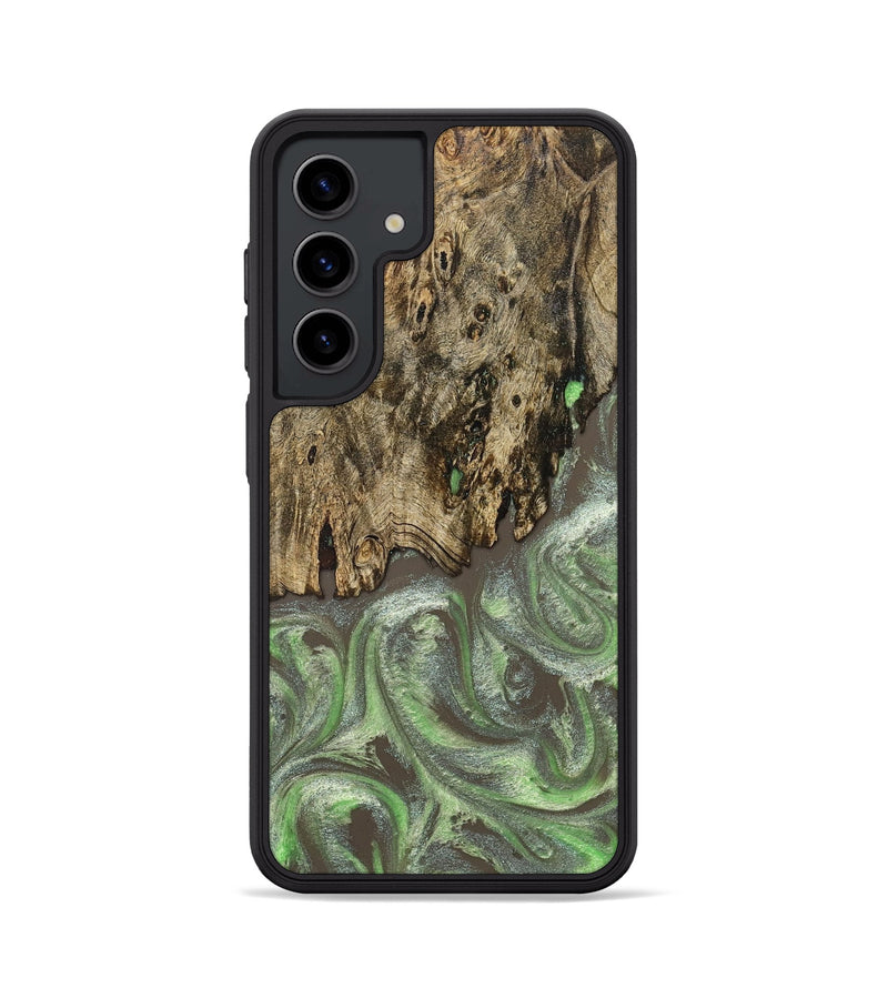 Galaxy S24 Wood Phone Case - Chosen (Green, 830555)