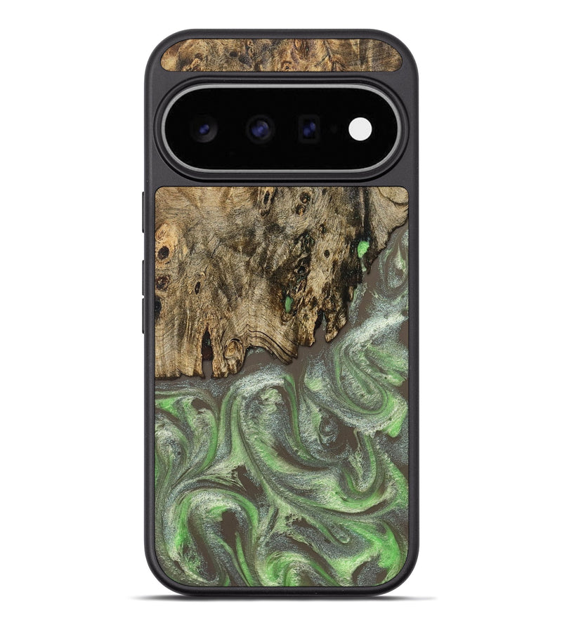 Pixel 11 Pro XL Wood Phone Case - Chosen (Green, 830555)