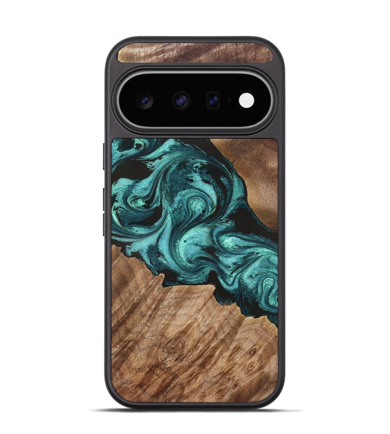 Pixel 11 Wood Phone Case - Mintie (Green, 830557)