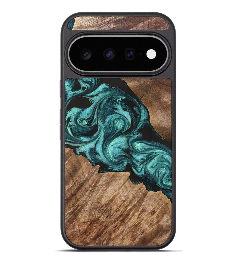 Pixel 11 Pro XL Wood Phone Case - Mintie (Green, 830557)