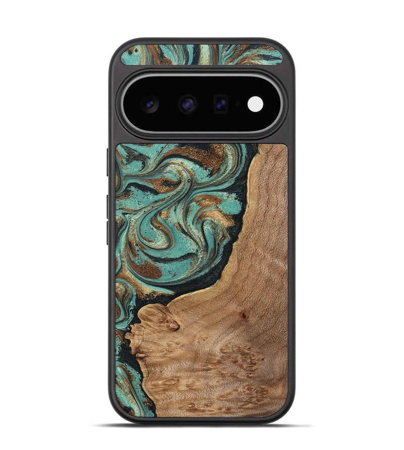 Pixel 11 Wood Phone Case - Fritz (Green, 830559)