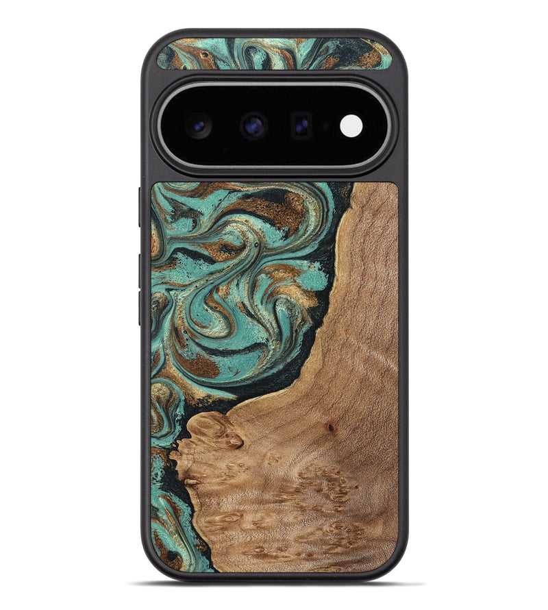 Pixel 11 Pro XL Wood Phone Case - Fritz (Green, 830559)