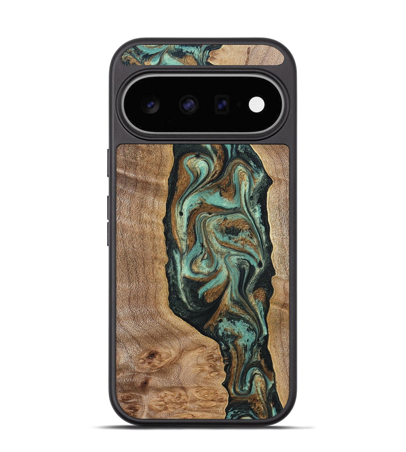 Pixel 11 Wood Phone Case - Jaziel (Green, 830561)