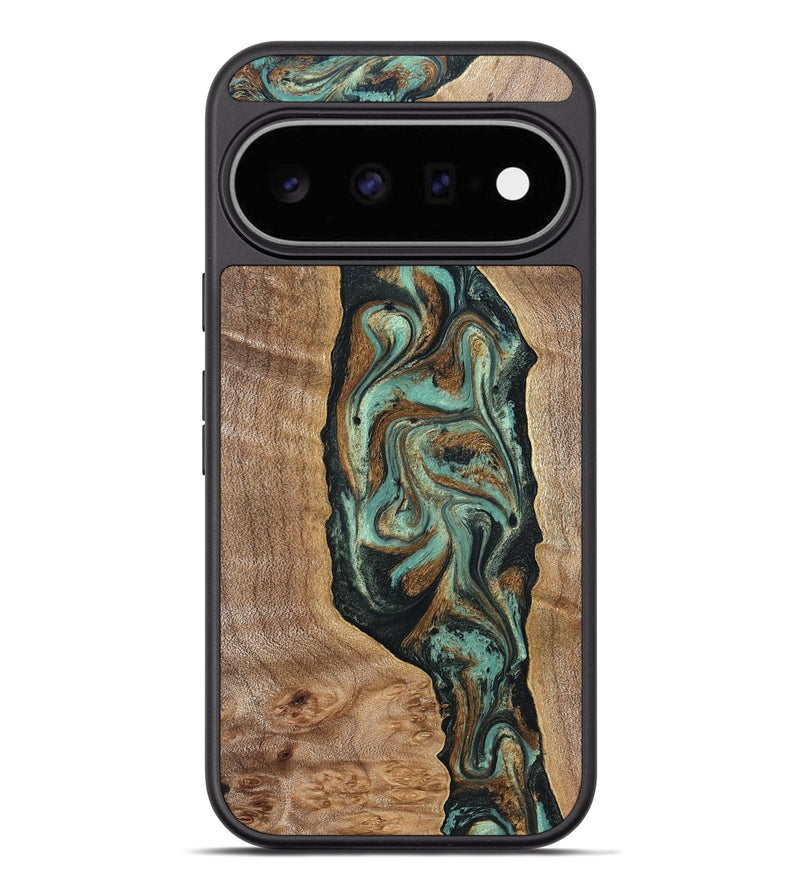 Pixel 11 Pro XL Wood Phone Case - Jaziel (Green, 830561)