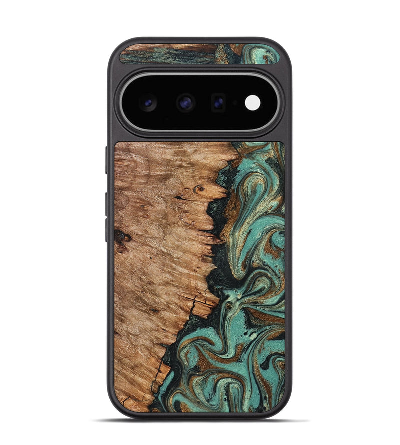 Pixel 11 Wood Phone Case - Jamey (Green, 830566)