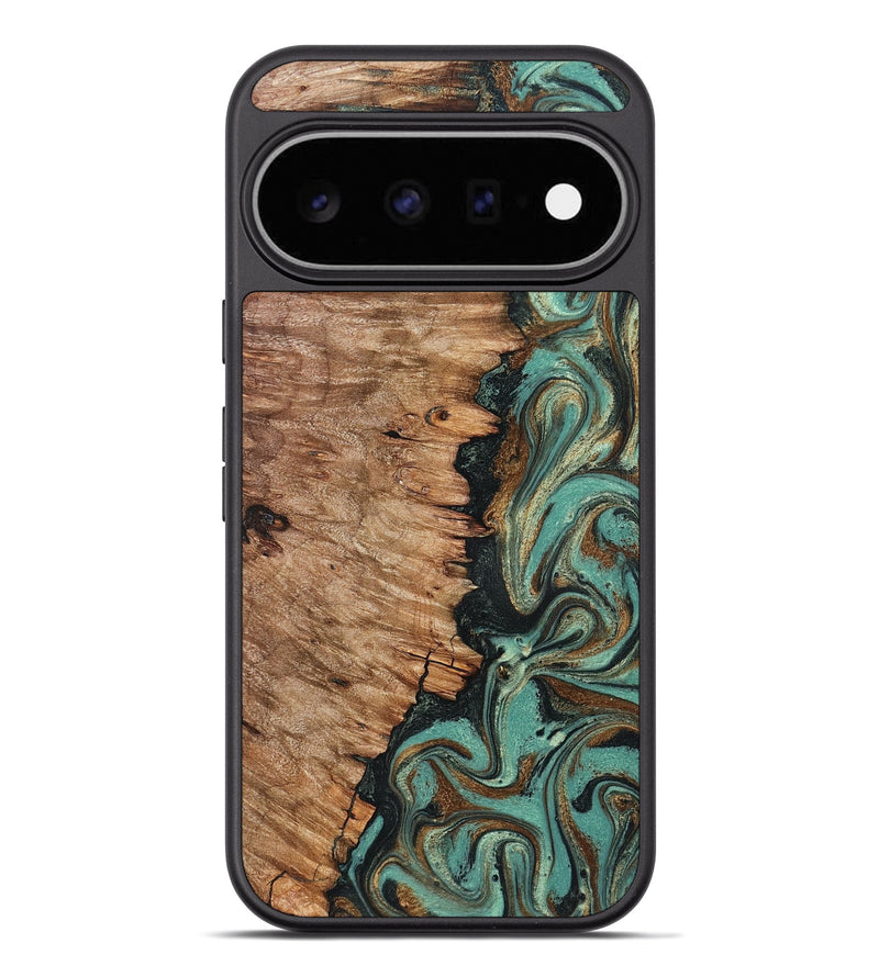 Pixel 11 Pro XL Wood Phone Case - Jamey (Green, 830566)