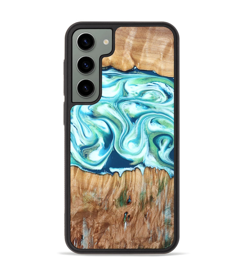 Galaxy S23 Plus Wood Phone Case - Gale (Blue, 830568)