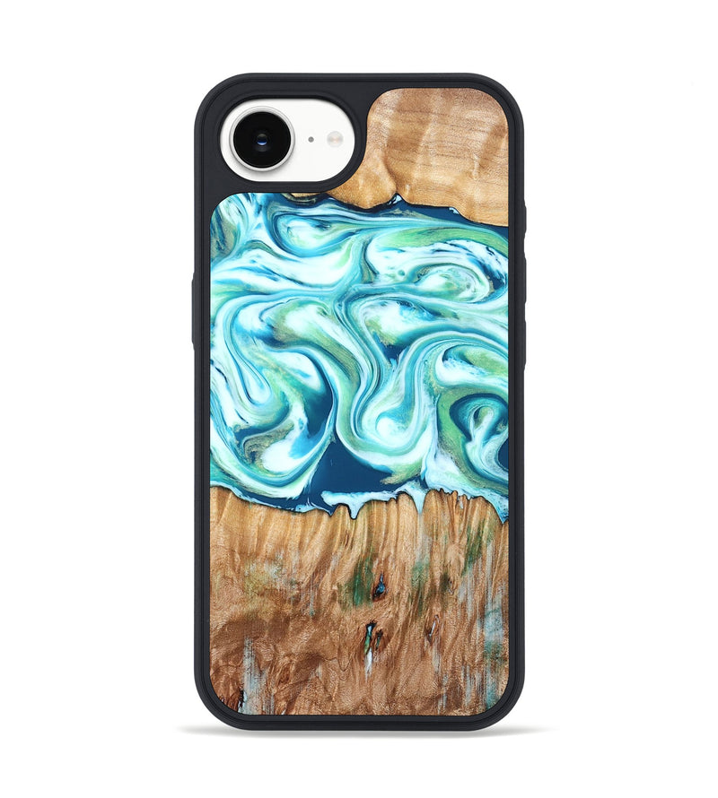 iPhone 17e Wood Phone Case - Gale (Blue, 830568)