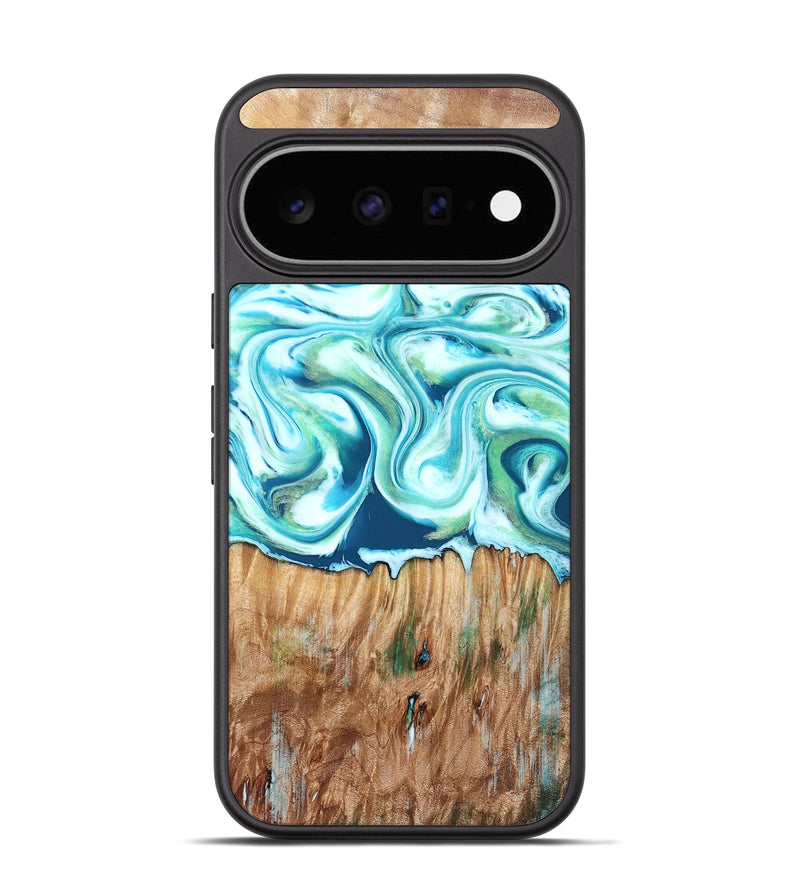 Pixel 11 Wood Phone Case - Gale (Blue, 830568)