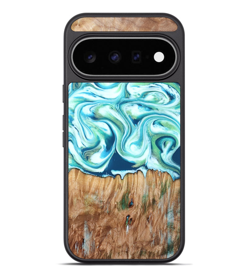 Pixel 11 Pro XL Wood Phone Case - Gale (Blue, 830568)