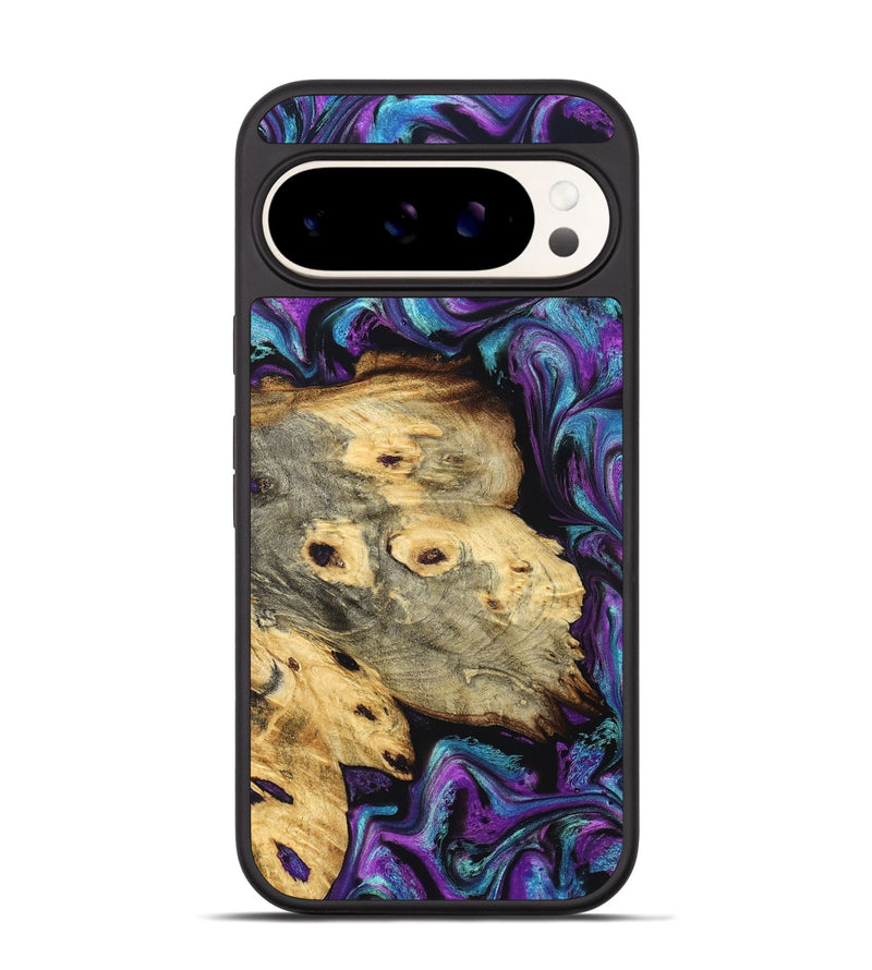 Pixel 9 Pro Wood Phone Case - Lesa (Purple, 830592)