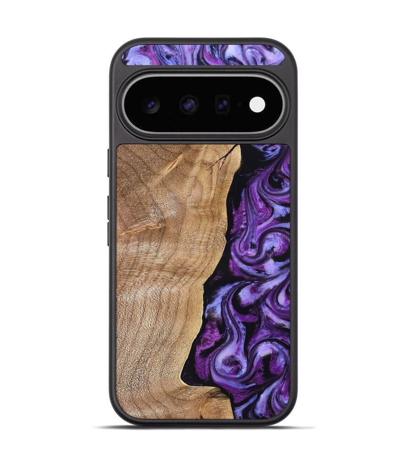 Pixel 11 Wood Phone Case - Mekhi (Purple, 830593)