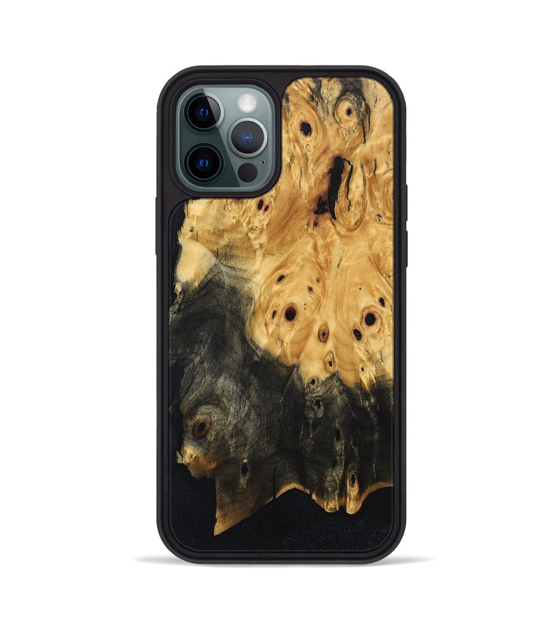 iPhone 12 Pro Wood Phone Case - Alessia (Wood Burl, 830600)