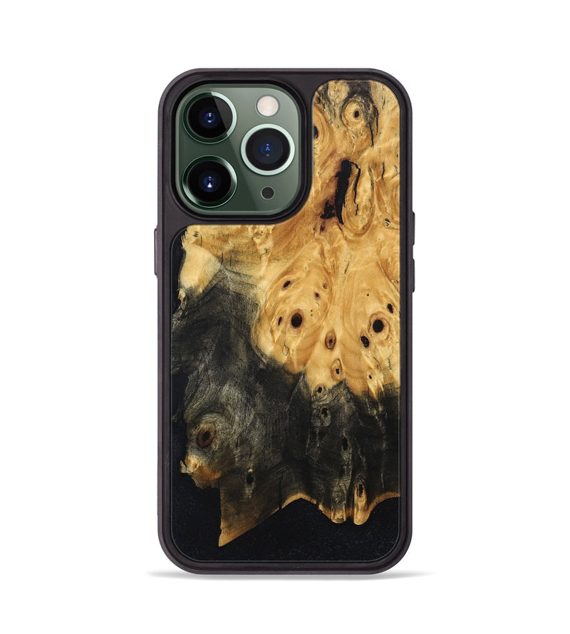 iPhone 13 Pro Wood Phone Case - Alessia (Wood Burl, 830600)