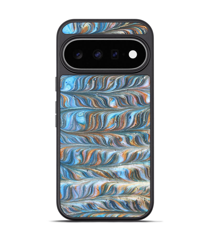 Pixel 11 Pro ResinArt Phone Case - Breonna (Teal & Gold, 830607)