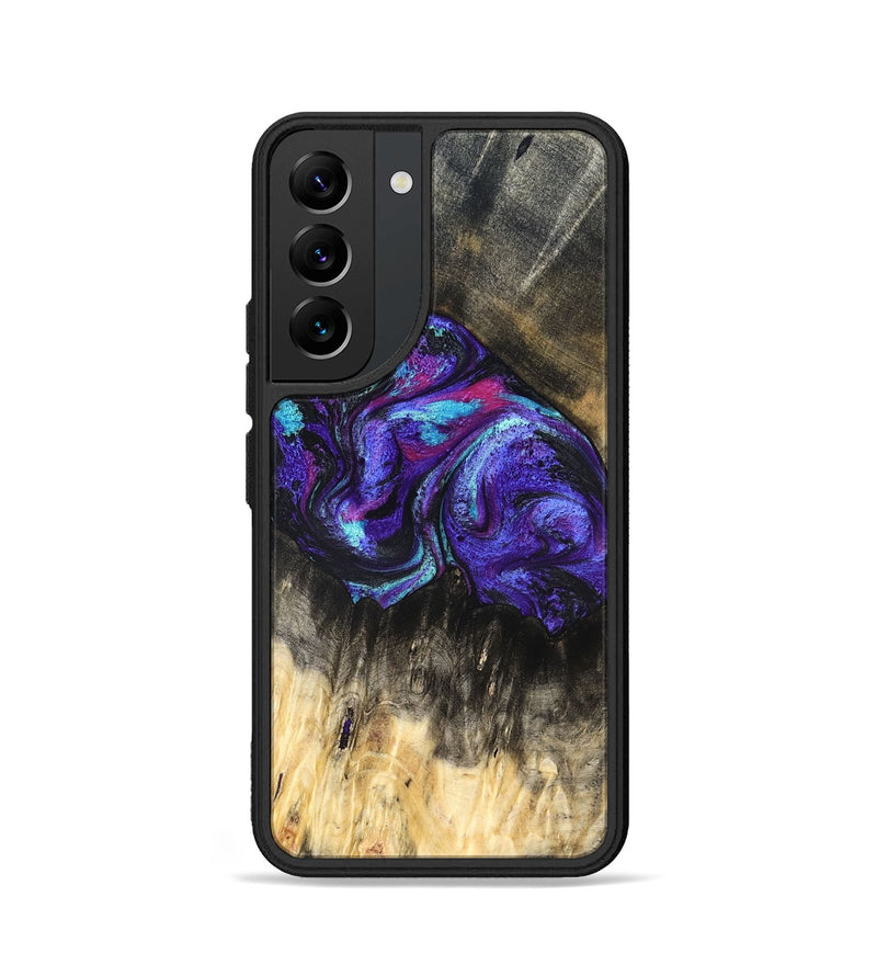 Galaxy S22 Wood Phone Case - Sandi (Purple, 830615)