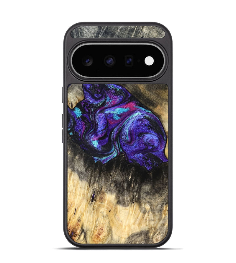 Pixel 11 Wood Phone Case - Sandi (Purple, 830615)