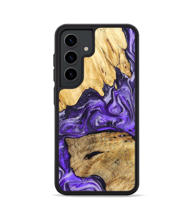 Galaxy S24 Wood Phone Case - Nola (Purple, 830616)
