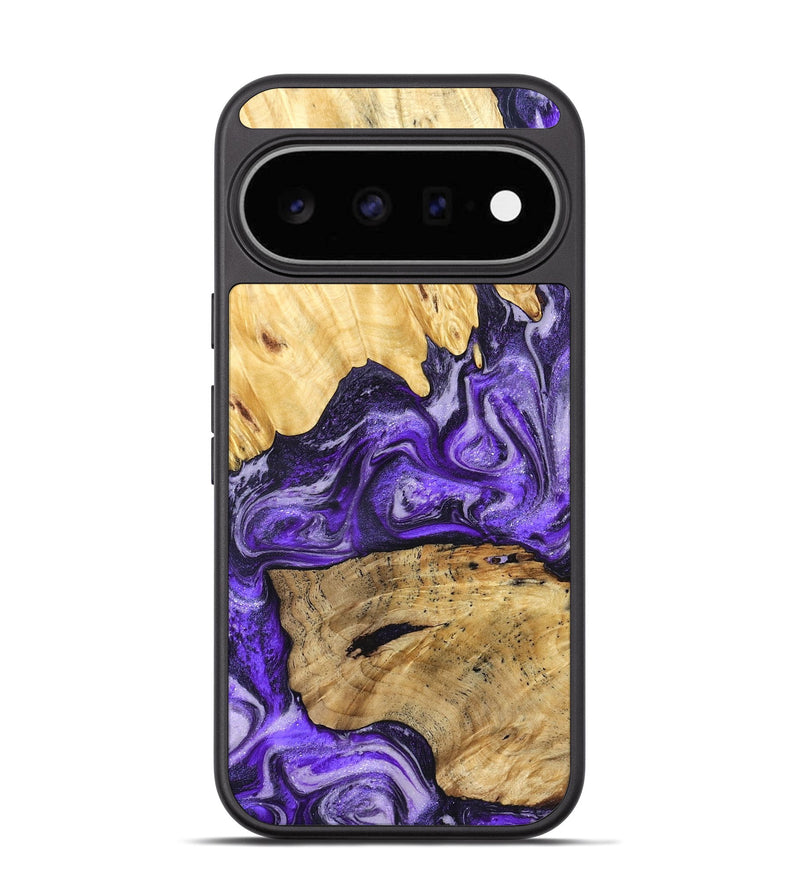 Pixel 11 Wood Phone Case - Nola (Purple, 830616)
