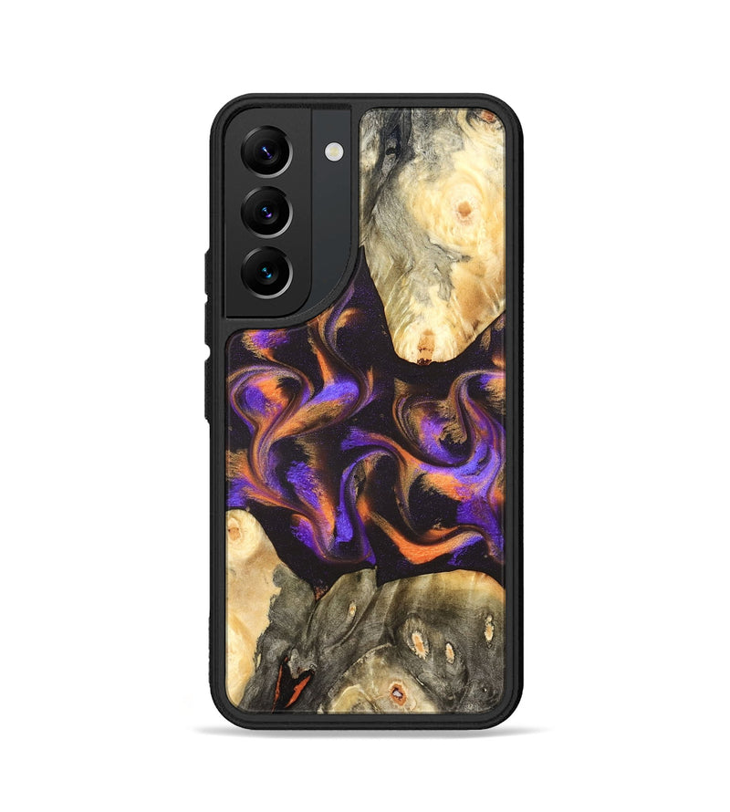 Galaxy S22 Wood Phone Case - Debbi (Purple, 830621)