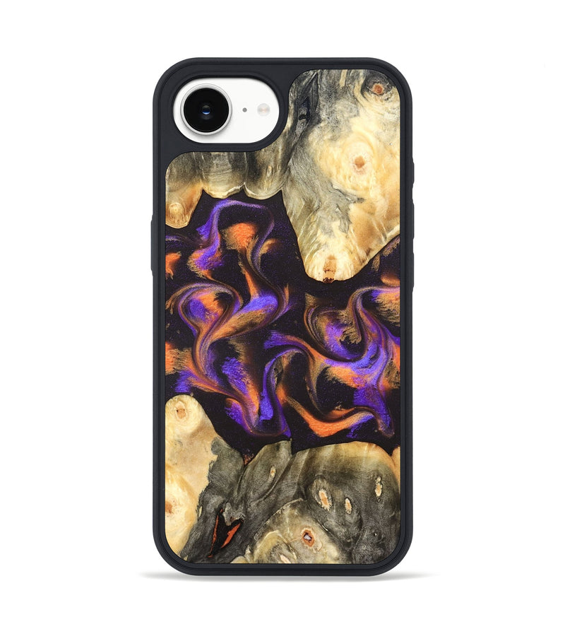 iPhone 16e Wood Phone Case - Debbi (Purple, 830621)