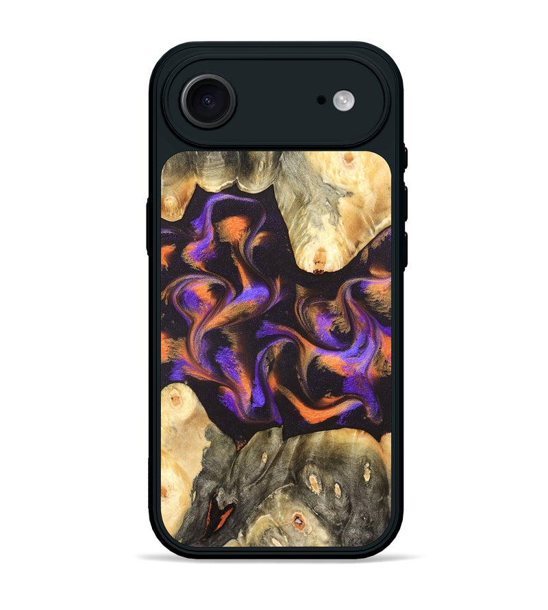 iPhone 17 Air Wood Phone Case - Debbi (Purple, 830621)