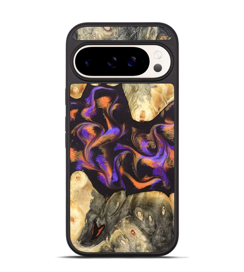 Pixel 9 Pro Wood Phone Case - Debbi (Purple, 830621)