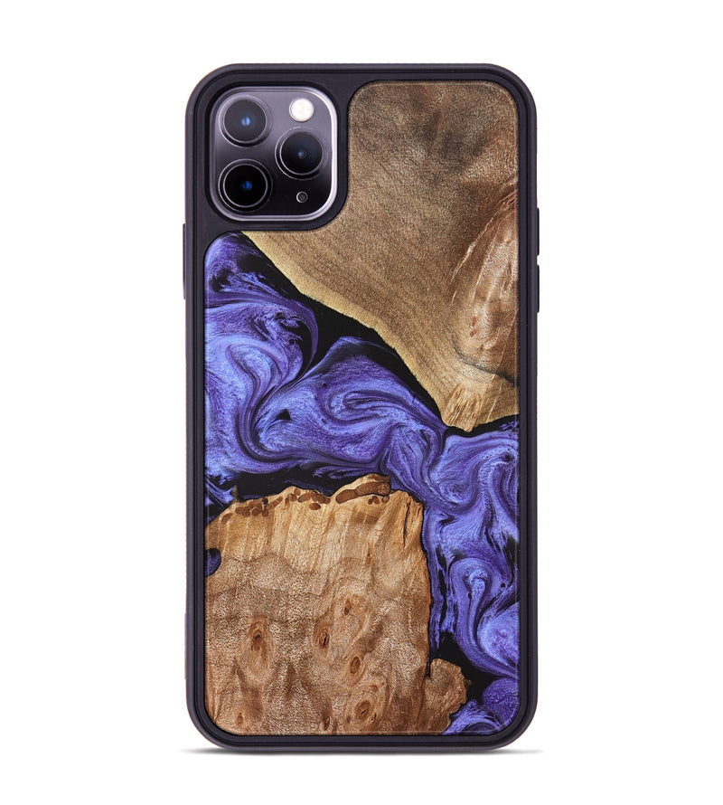 iPhone 11 Pro Max Wood Phone Case - Madison (Purple, 830622)
