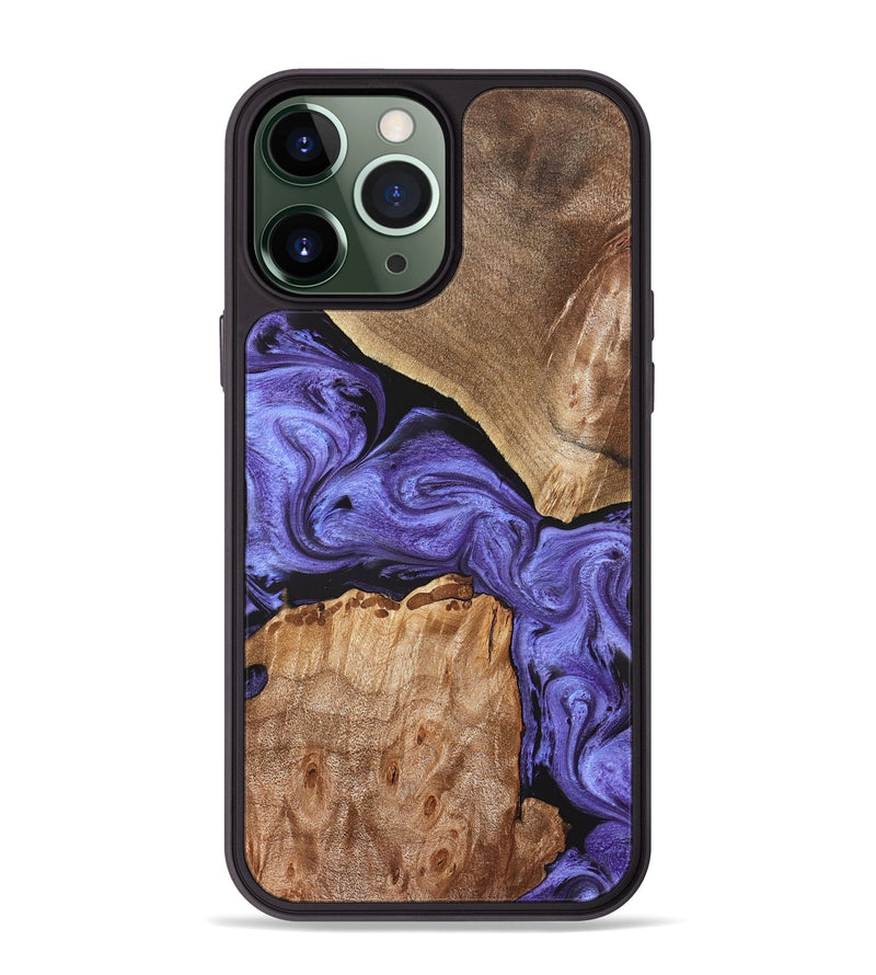 iPhone 13 Pro Max Wood Phone Case - Madison (Purple, 830622)