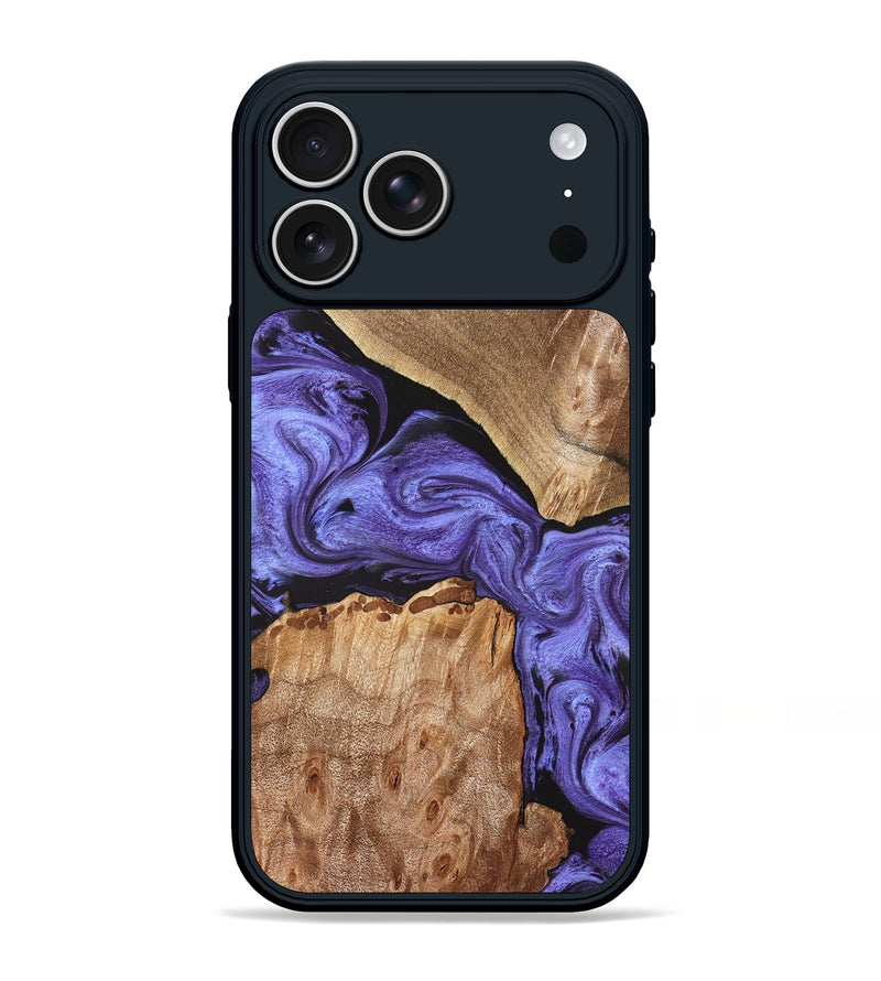 iPhone 17 Pro Max Wood Phone Case - Madison (Purple, 830622)