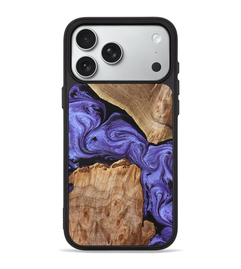 iPhone 18 Pro Max Wood Phone Case - Madison (Purple, 830622)