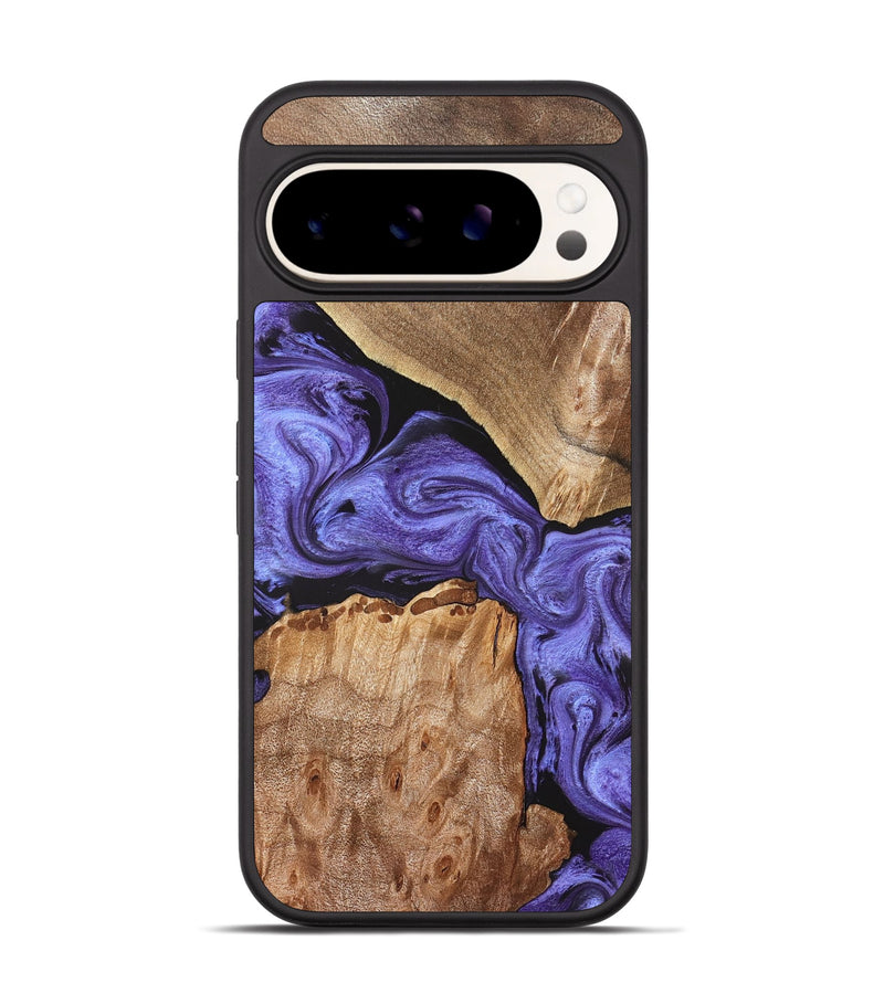 Pixel 9 Wood Phone Case - Madison (Purple, 830622)