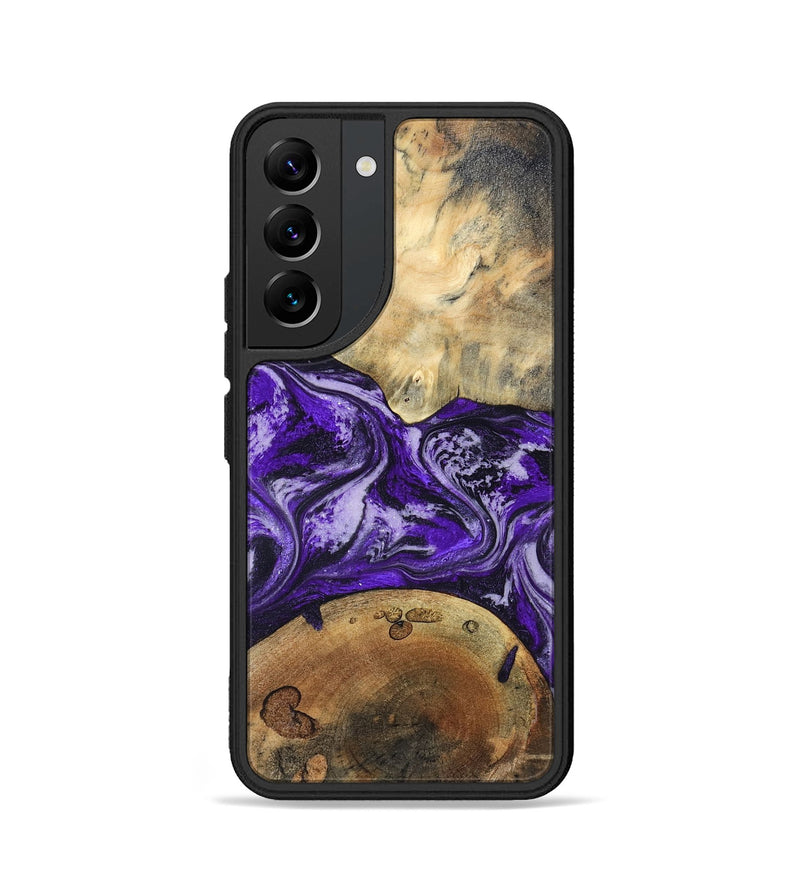 Galaxy S22 Wood Phone Case - Jacalyn (Purple, 830623)