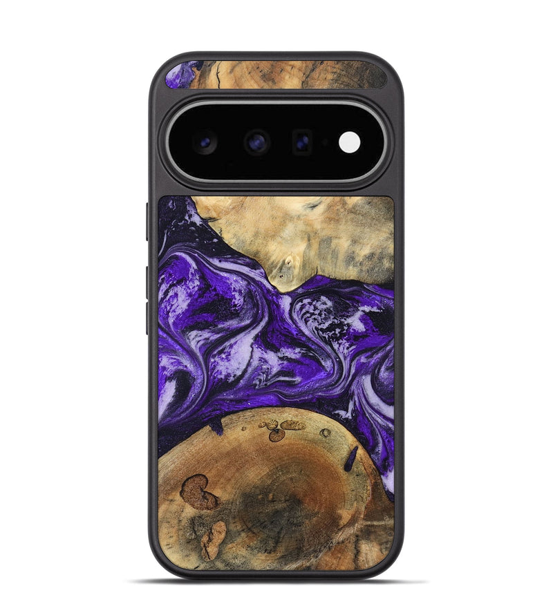 Pixel 11 Wood Phone Case - Jacalyn (Purple, 830623)