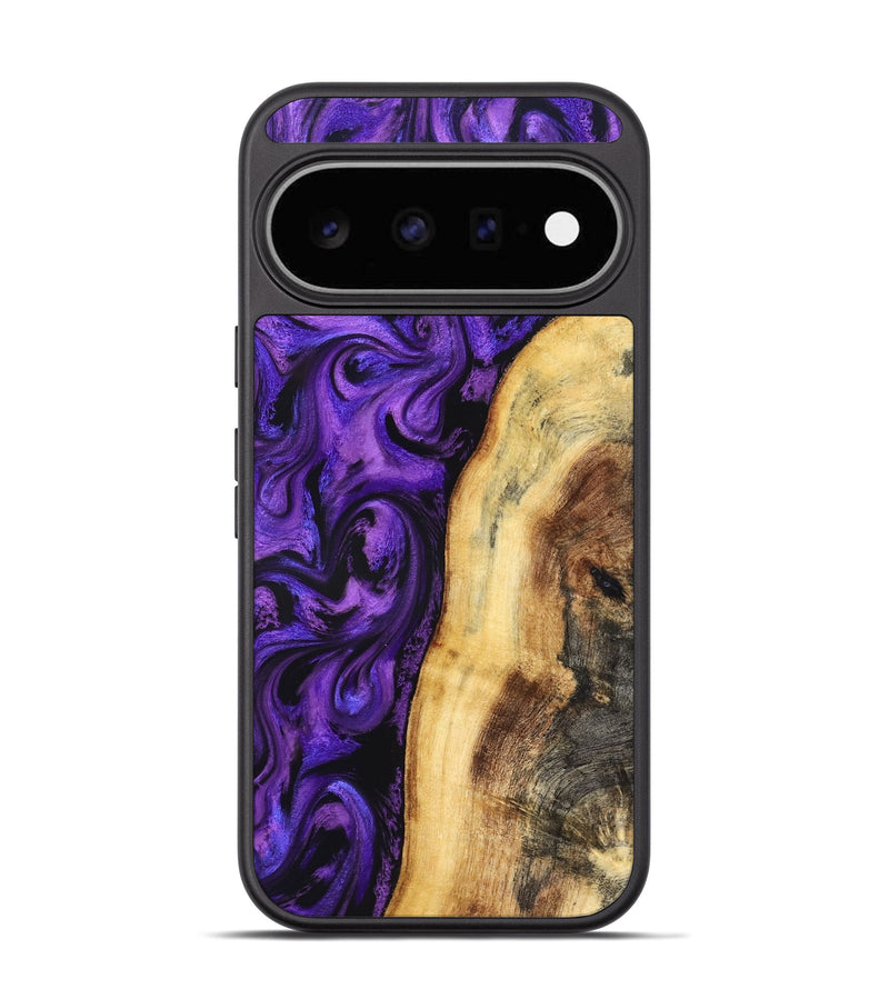 Pixel 11 Wood Phone Case - Warner (Purple, 830627)