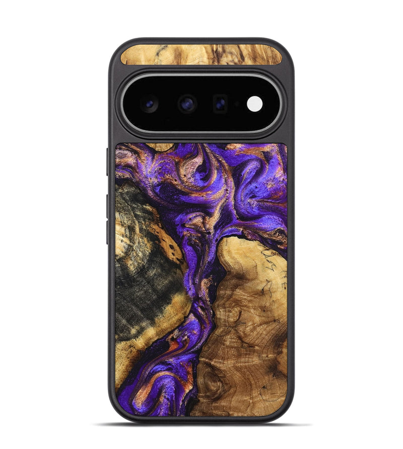 Pixel 11 Wood Phone Case - Jaelyn (Purple, 830628)