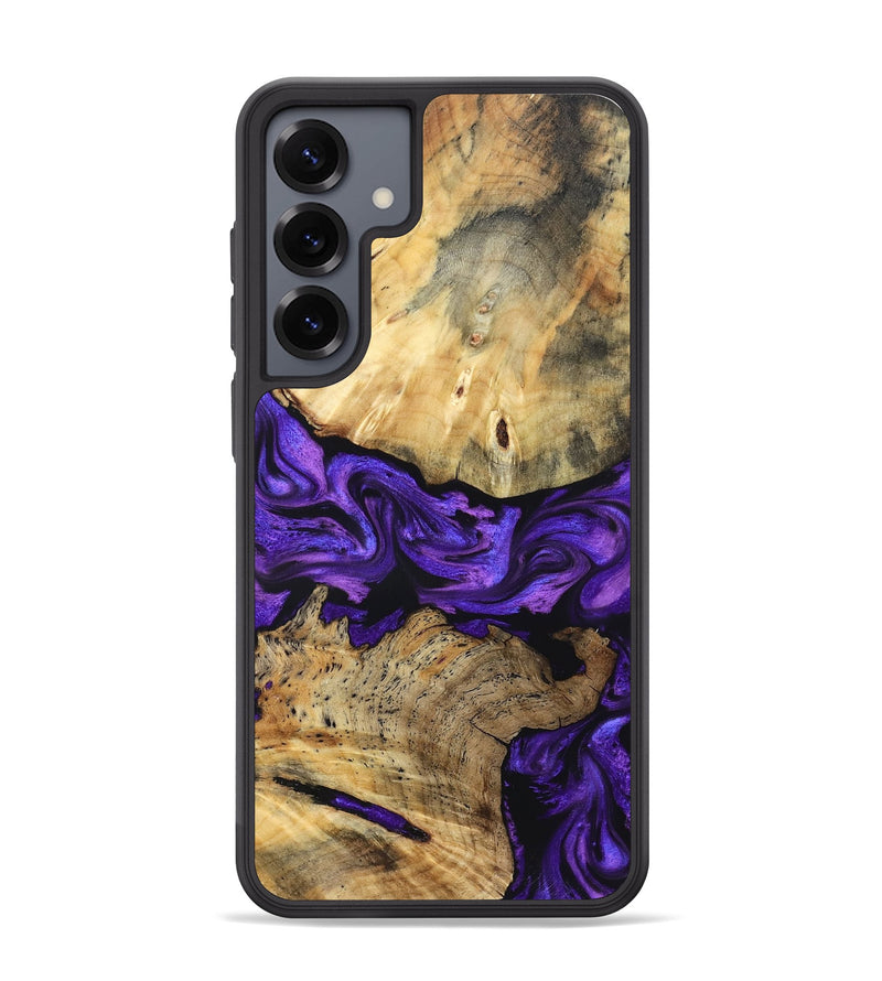 Galaxy S25 Plus Wood Phone Case - Tabitha (Purple, 830629)