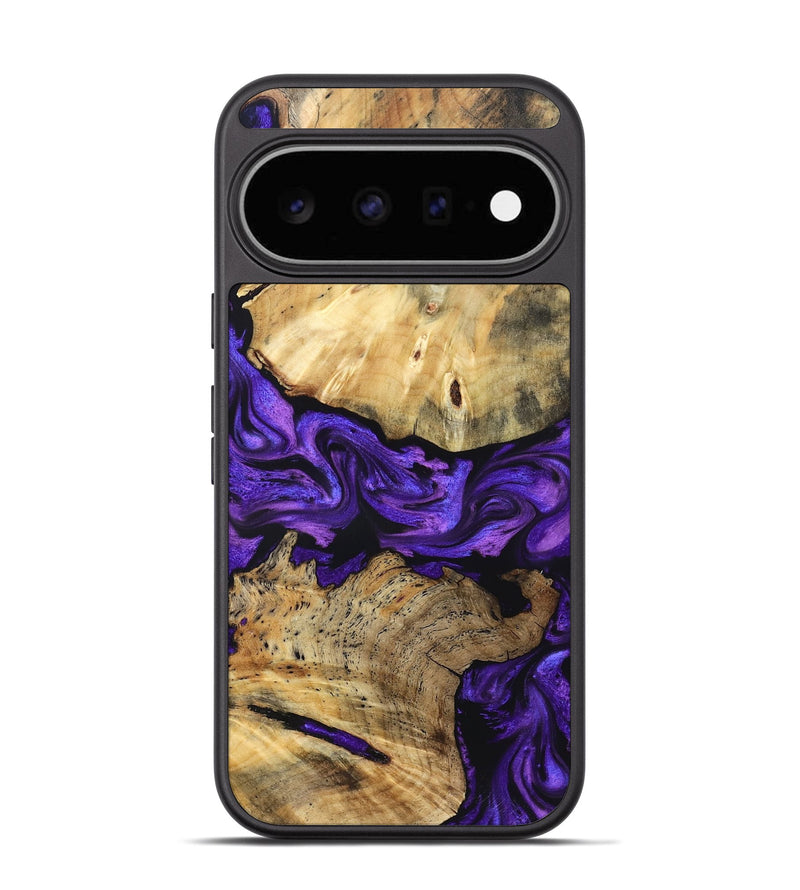 Pixel 11 Wood Phone Case - Tabitha (Purple, 830629)