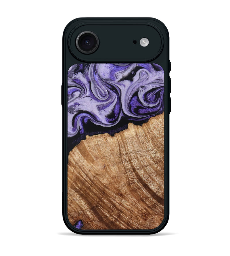 iPhone 17 Air Wood Phone Case - Jailyn (Purple, 830630)