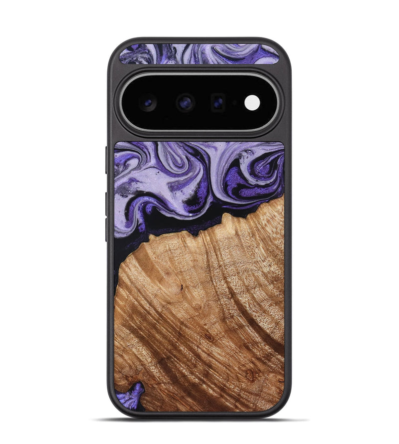 Pixel 11 Wood Phone Case - Jailyn (Purple, 830630)