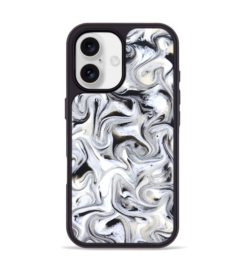 iPhone 17 ResinArt Phone Case - Susie (Black & White, 830638)