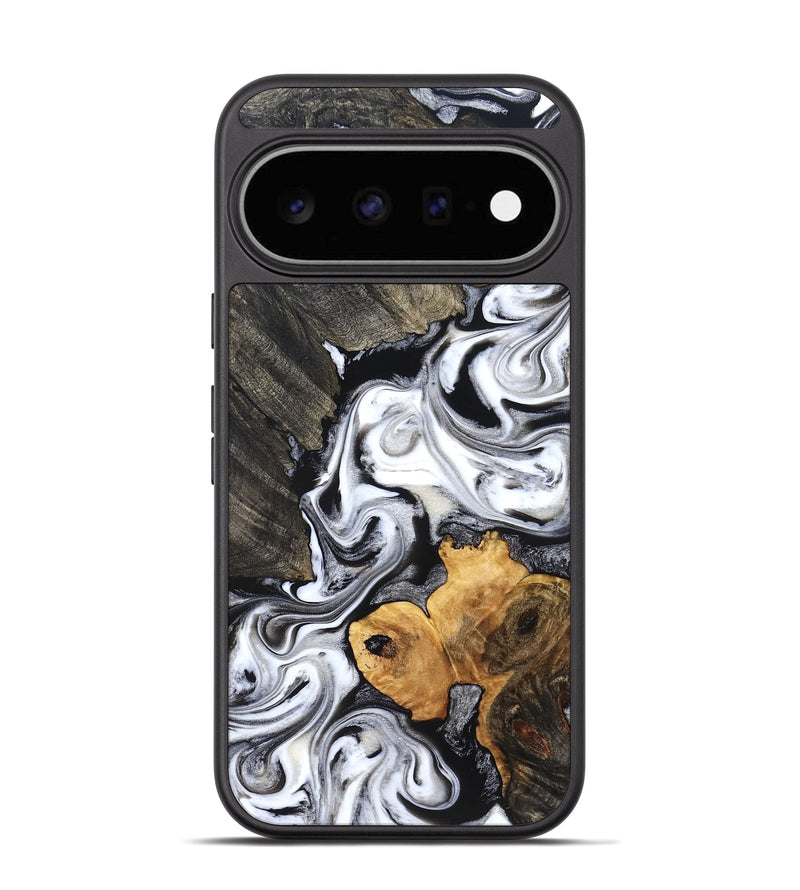 Pixel 11 Wood Phone Case - Lulu (Black & White, 830640)